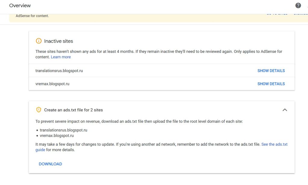 Adding ads.txt to AdSense-papyads.net