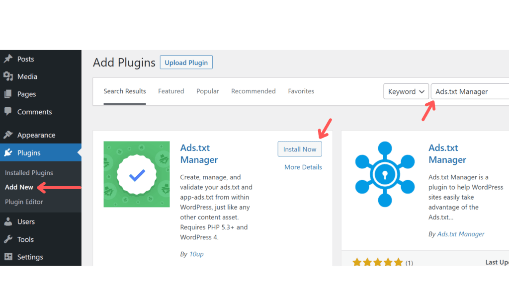 Adding ads.txt to WordPress-papayads.net