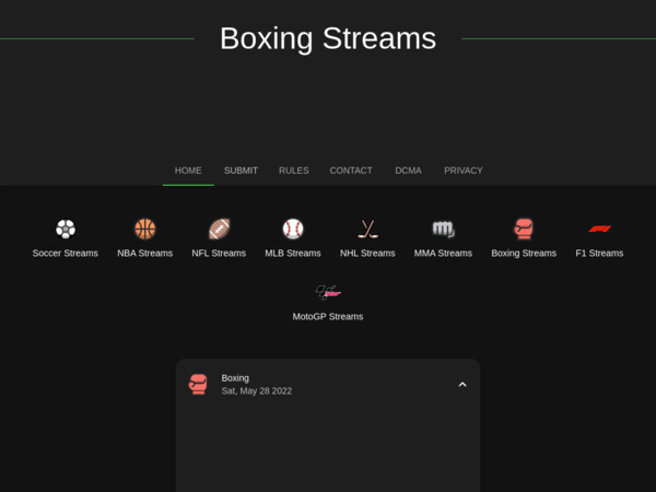 boxingstreams100.com