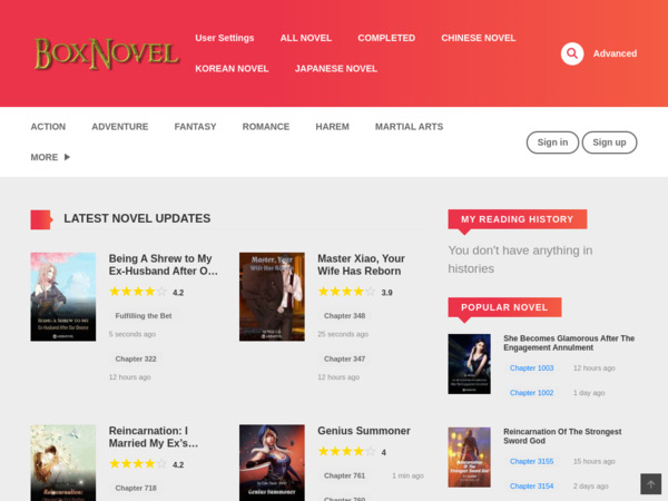 boxnovel.com