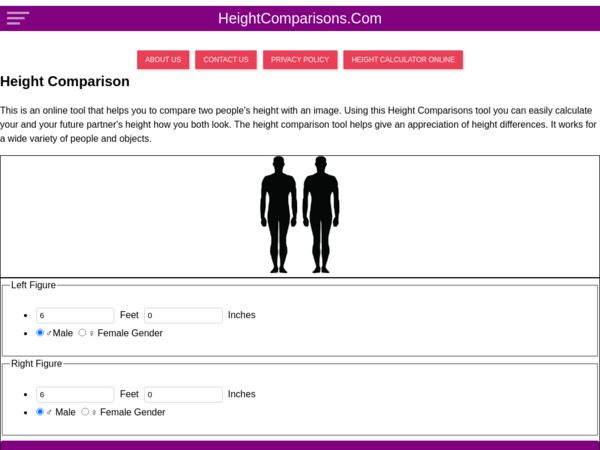 Heightcomparisons.com