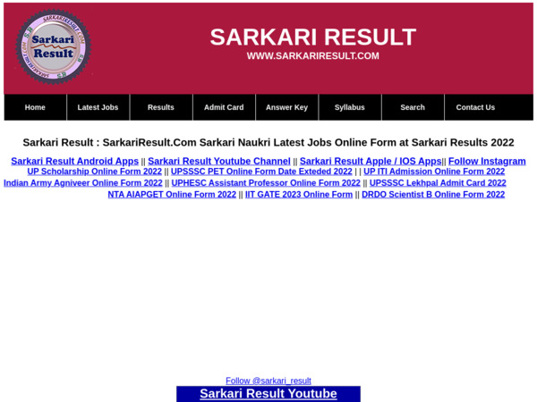 Sarkariresult.com