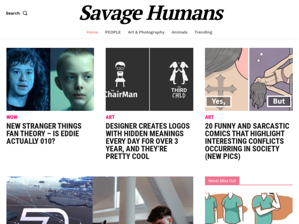 savagehumans.com