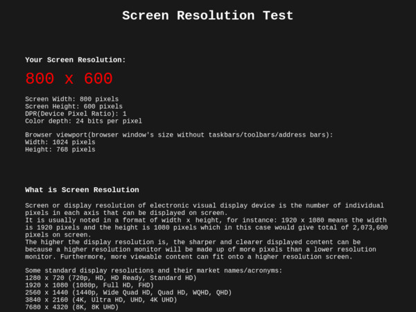 Screenresolutiontest.com