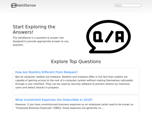 validsense.com