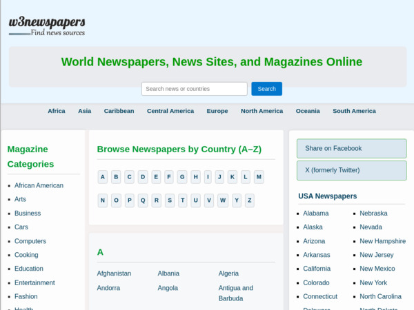w3newspapers.com